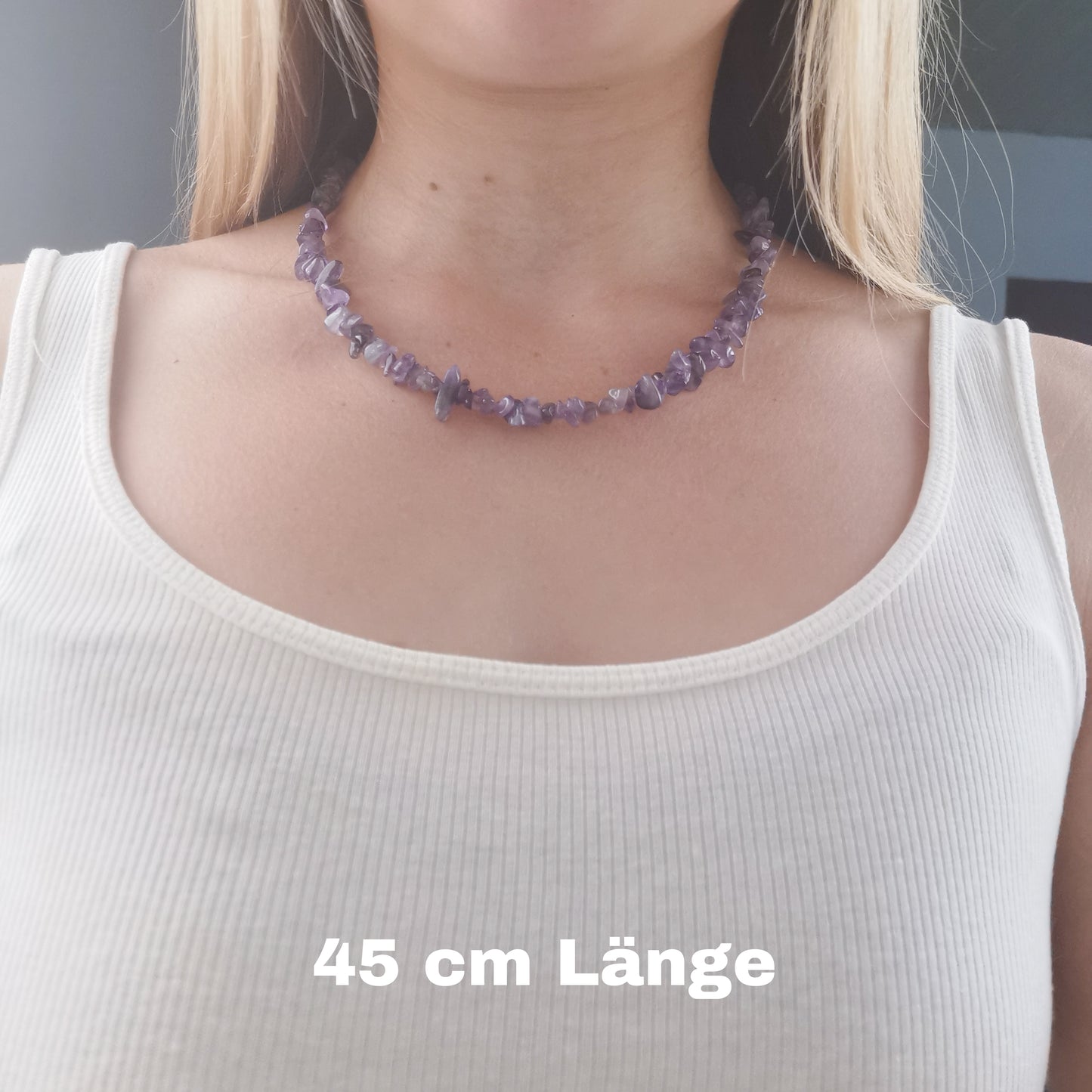 Amethyst Splitterkette