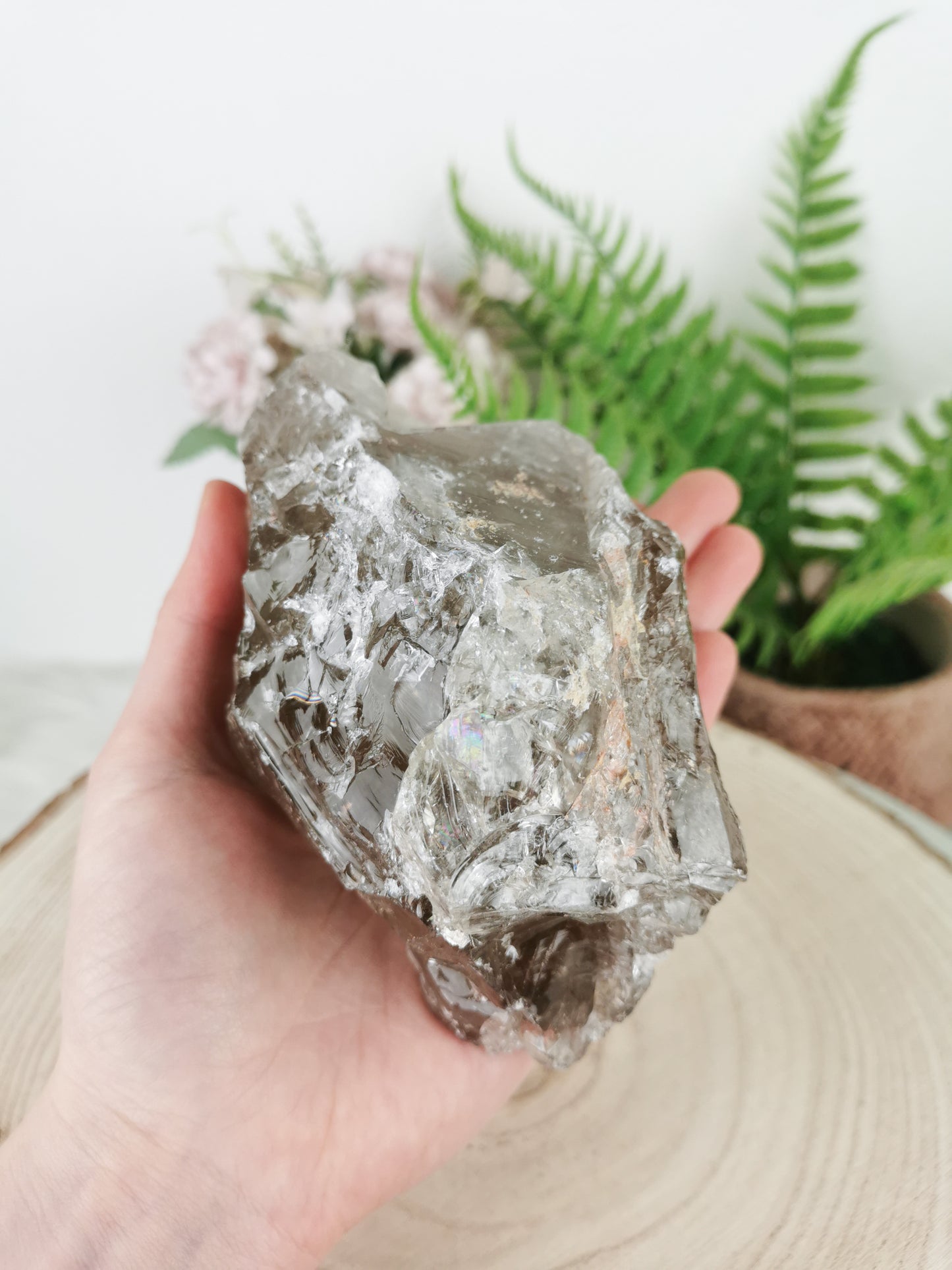 Rauchquarz Rohstein #1