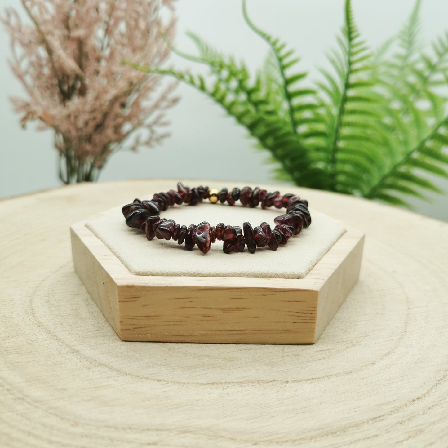 Granat Armband