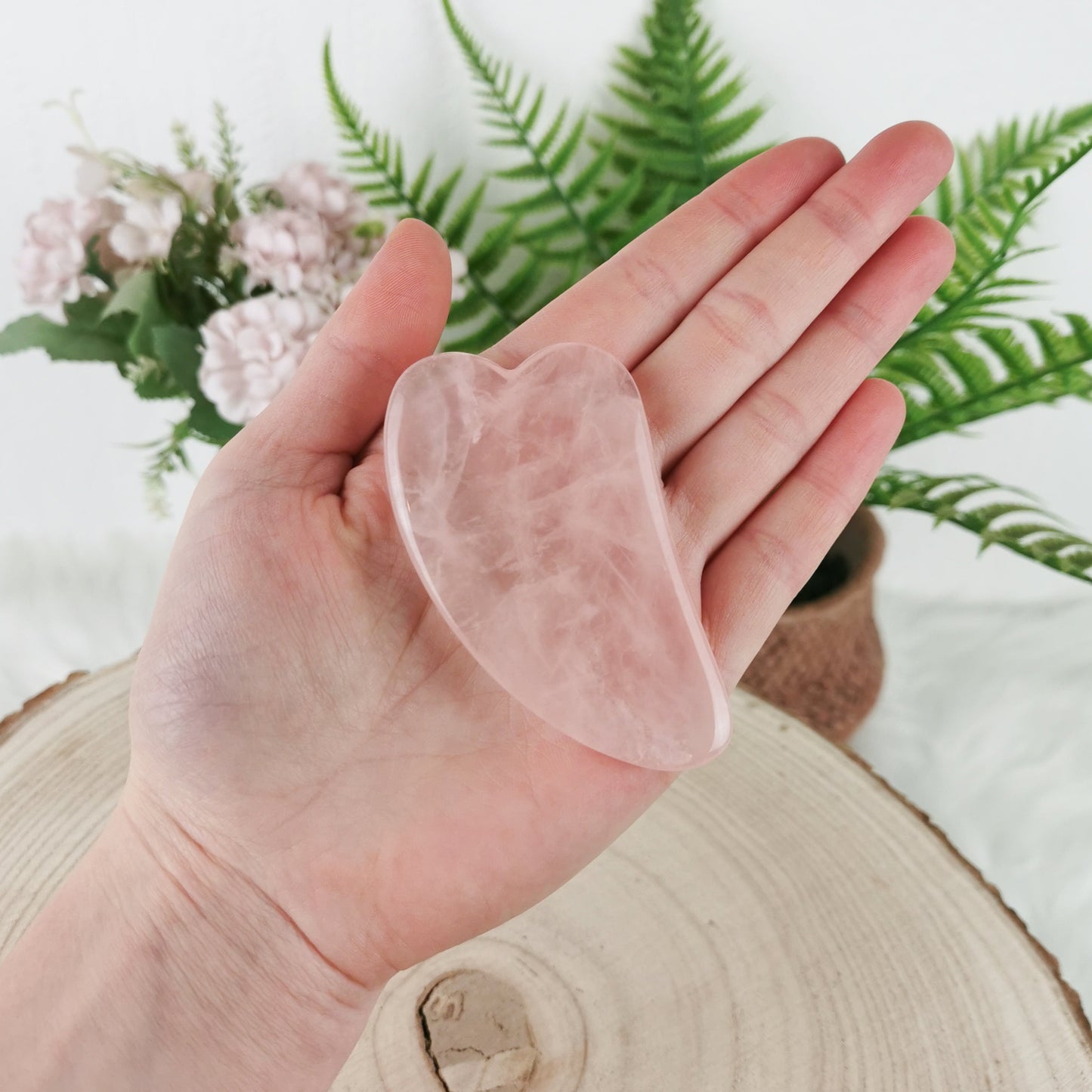 Rosenquarz Gua Sha