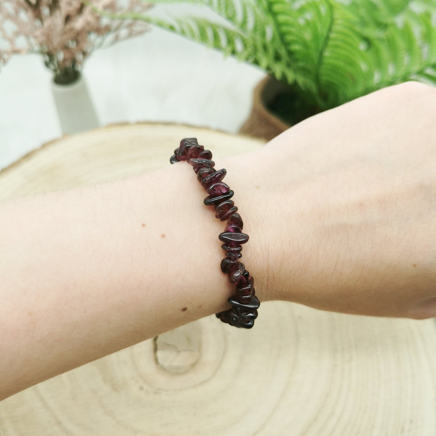 Granat Armband