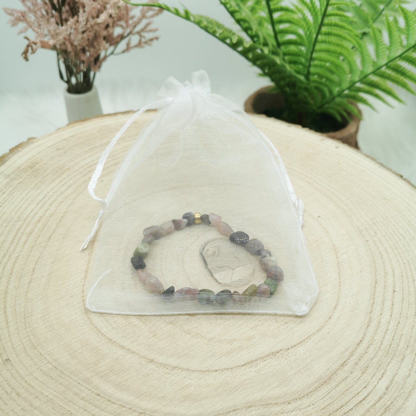 Bunter Turmalin Armband
