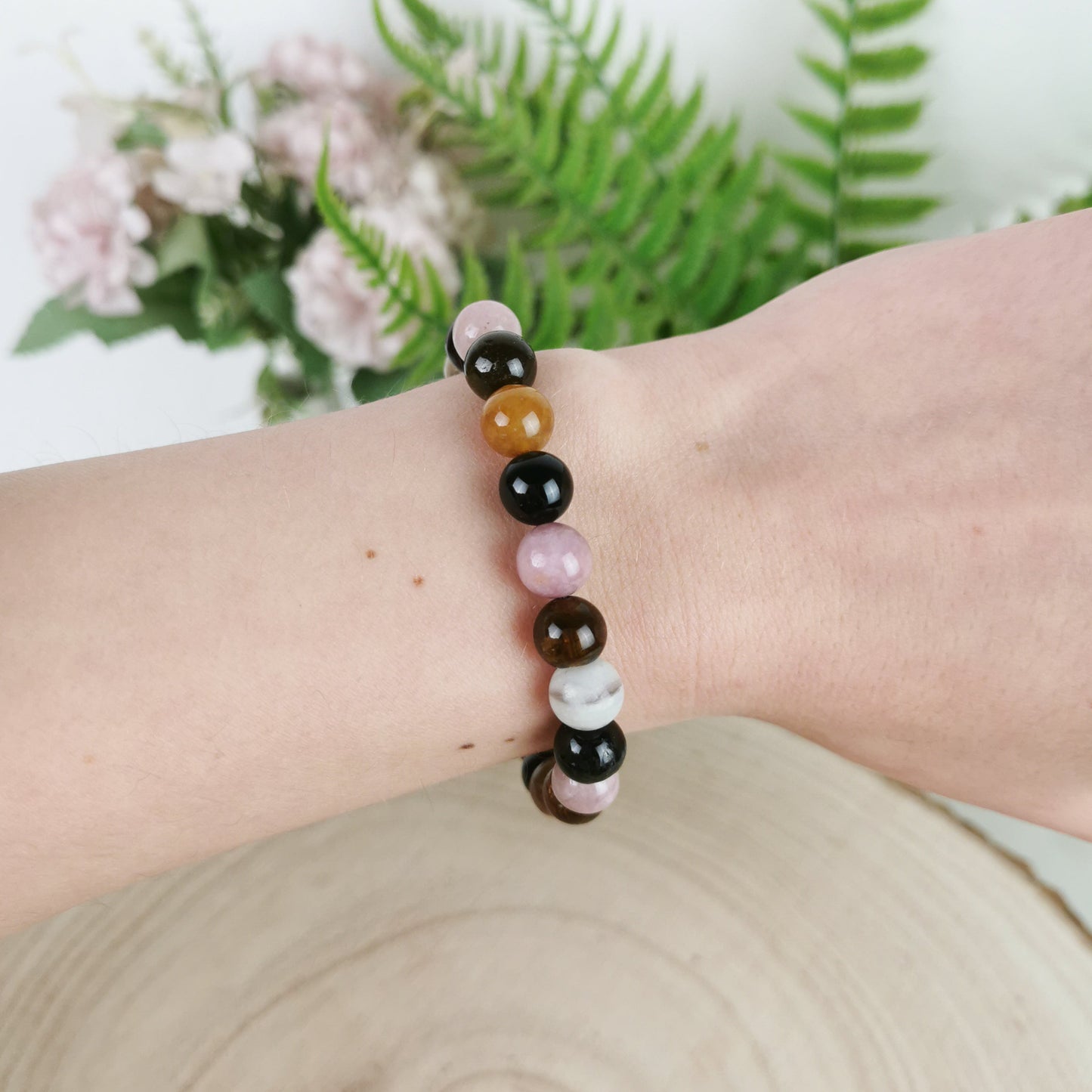 Bunter Turmalin Armband