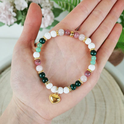 Diffuser Armband "Frequency of Love" (+ Ätherisches Öl)