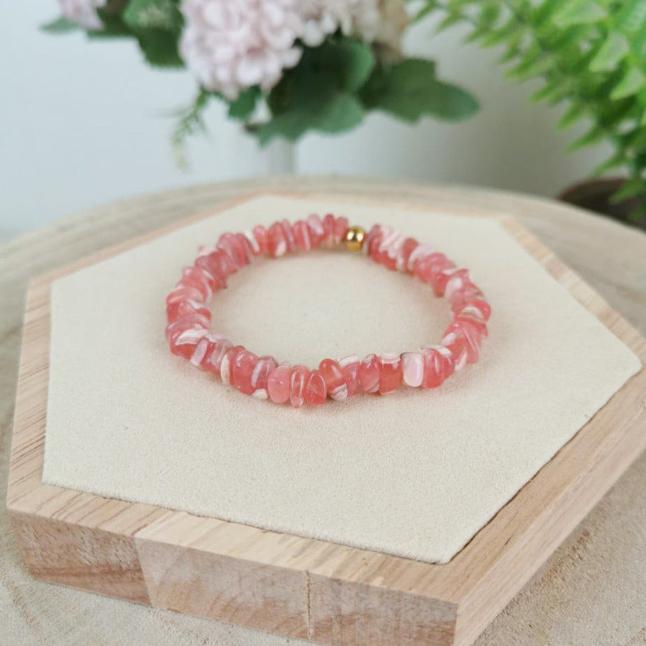 Rhodochrosit Armband