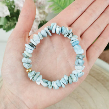 Larimar Armband