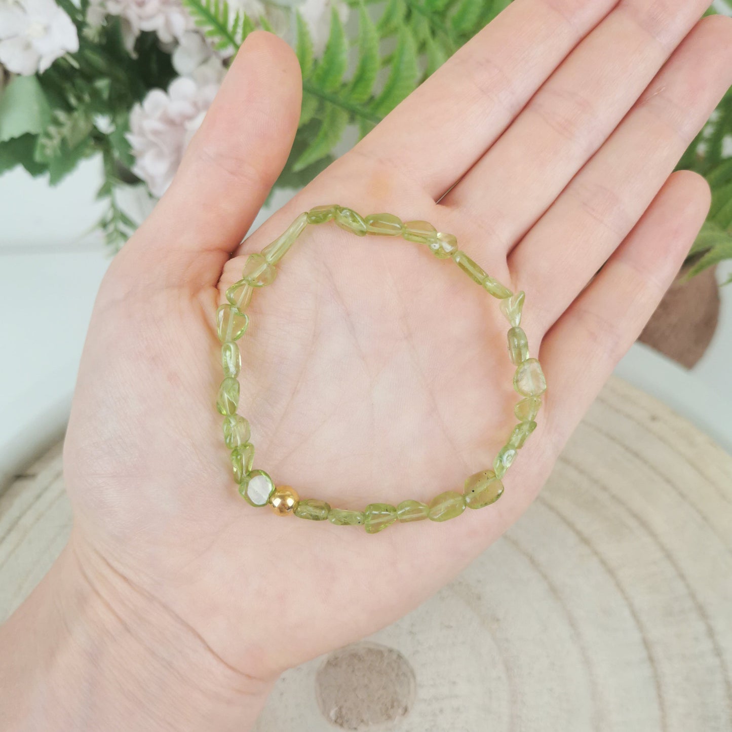 Peridot Armband