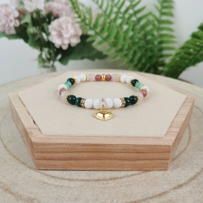 Diffuser Armband "Frequency of Love" (+ Ätherisches Öl)