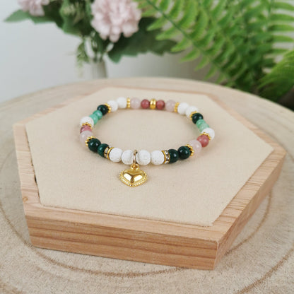 Diffuser Armband "Frequency of Love" (+ Ätherisches Öl)