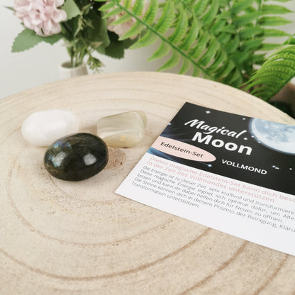 MAGICAL MOON Bundle (Vollmond + Neumond Set + Palo Santo Holz)