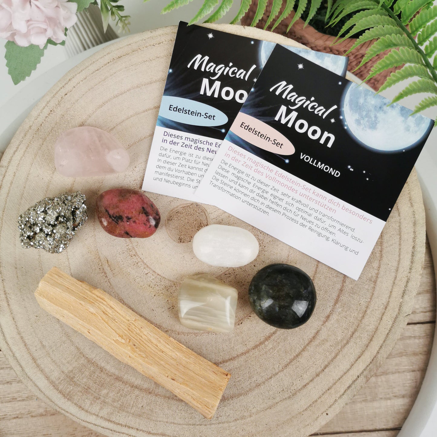 MAGICAL MOON Bundle (Vollmond + Neumond Set + Palo Santo Holz)