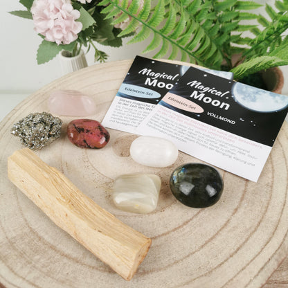 MAGICAL MOON Bundle (Vollmond + Neumond Set + Palo Santo Holz)