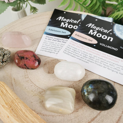 MAGICAL MOON Bundle (Vollmond + Neumond Set + Palo Santo Holz)