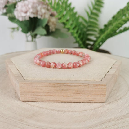 Rhodochrosit Armband