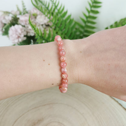 Rhodochrosit Armband