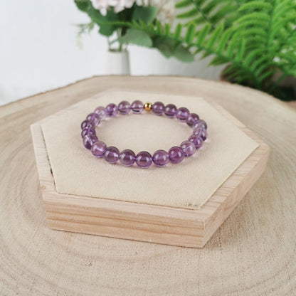 Flieder Amethyst Armband