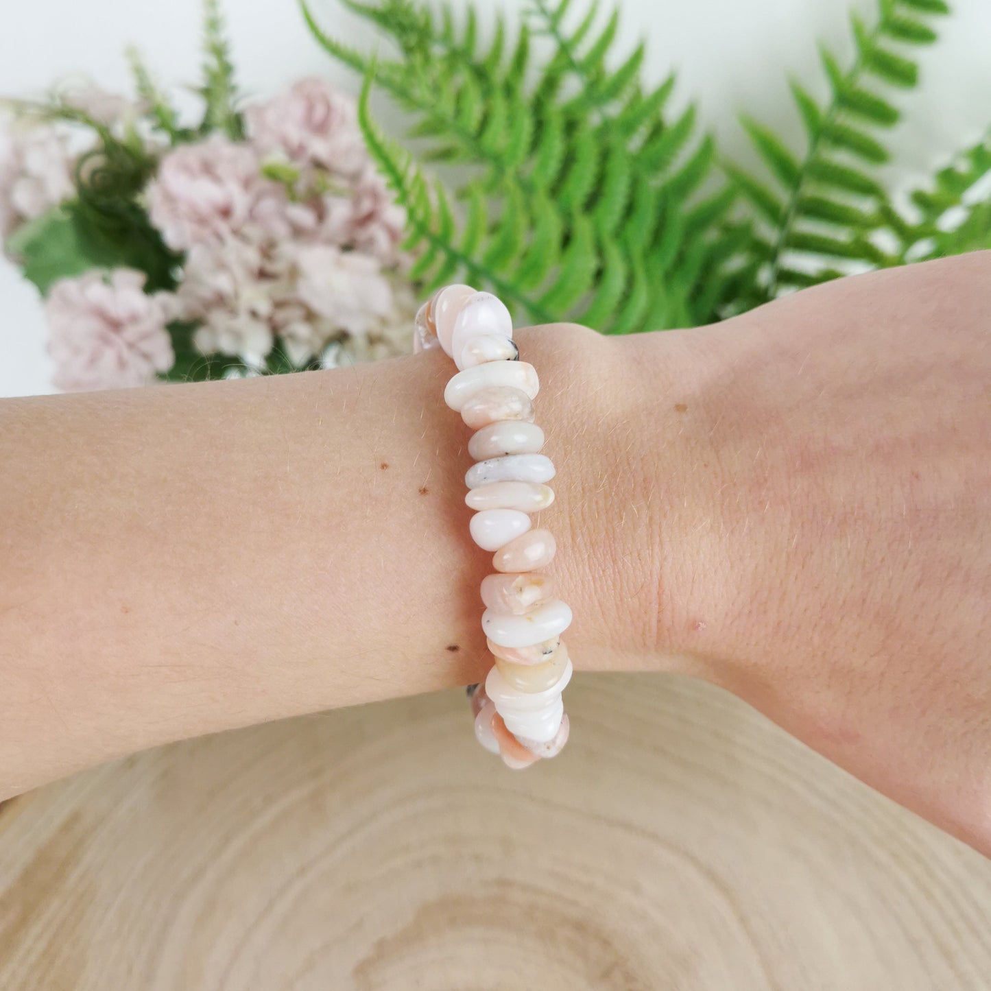 Pink Opal Armband