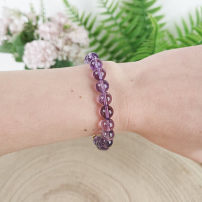 Flieder Amethyst Armband