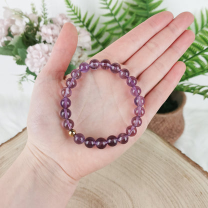 Flieder Amethyst Armband