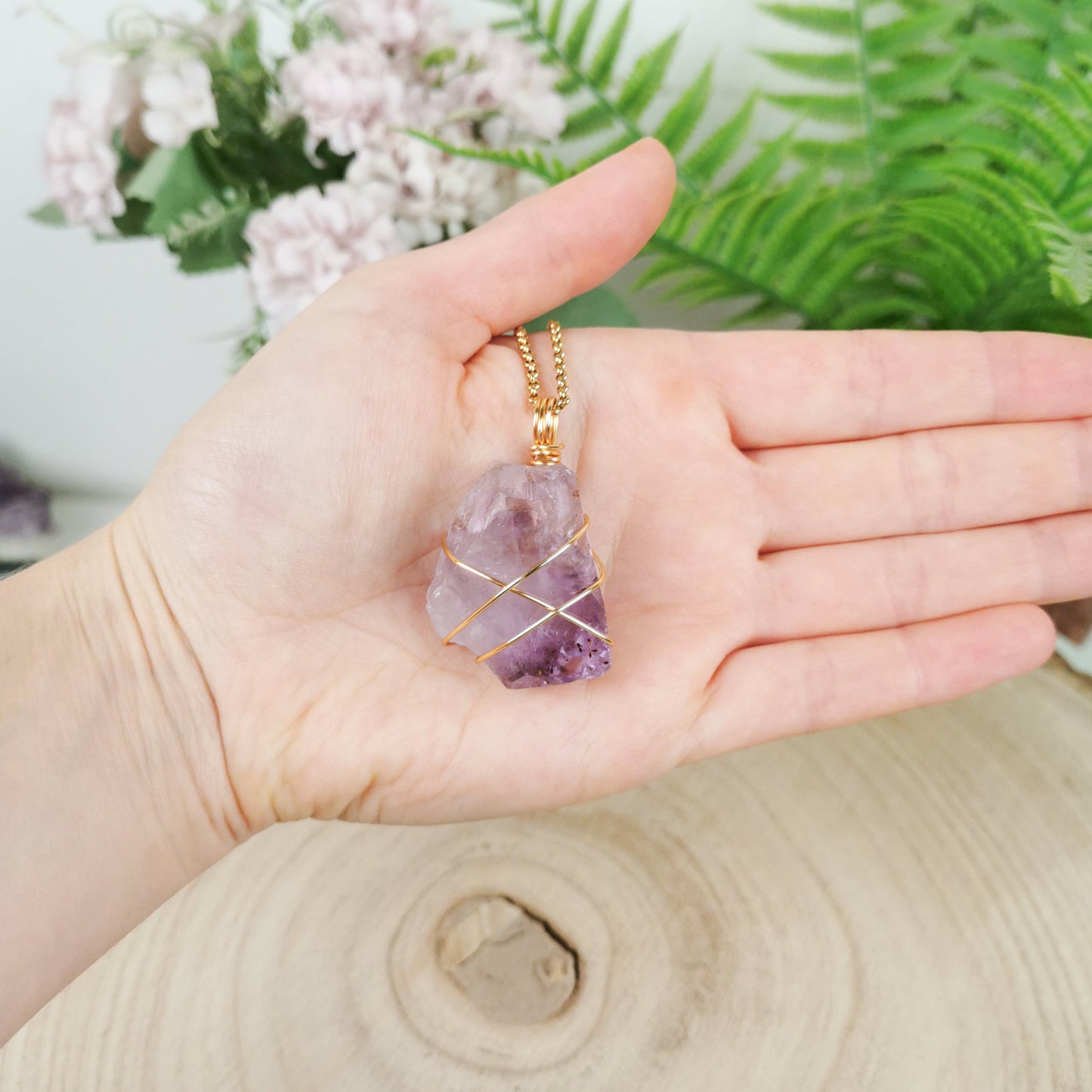 Amethyst Kette